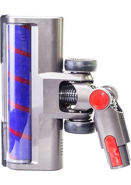Dyson V8 V7 V10 V11 Elektrikli Süpürgeler Için Motorlu Zemin Fırça Kafası Yumuşak Rulo Fırça ile LED Far Aksesuarları (Yurt Dışından)