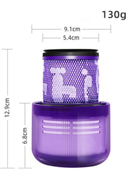 Dyson V11 Elektrikli Süpürge Için Uygundur Traceless Toz Giderme Yumuşak Fırça Ultra Dar Alan Emme Başlığı Filtresi (Yurt Dışından)