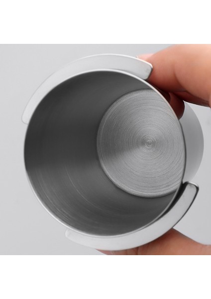 51MM Kahve Dozaj Fincan Koklama Kupa Espresso Makinesi Için Aşınmaya Dayanıklı Paslanmaz Çelik Kahve Dozaj Fincan Siyah (Yurt Dışından)