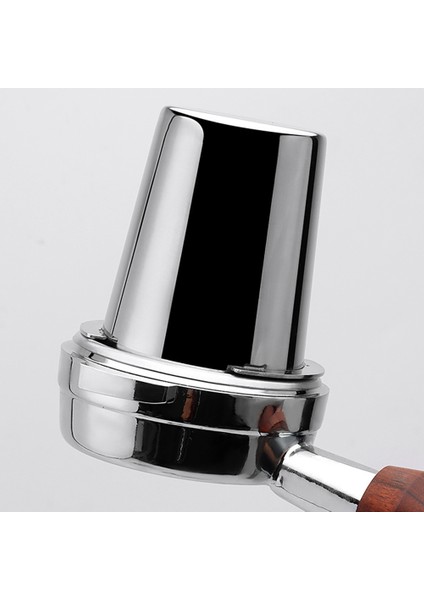 51MM Kahve Dozaj Fincan Koklama Kupa Espresso Makinesi Için Aşınmaya Dayanıklı Paslanmaz Çelik Kahve Dozaj Fincan Siyah (Yurt Dışından)