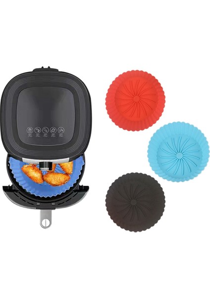 Air Fryer Silikon Tencere, Air Fryer Kaplamaları, Air Fryer Aksesuarları, Air Fryer Parchment Kağıdı, Kızarmış Tavuk Kırmızı (Yurt Dışından) indirimleri