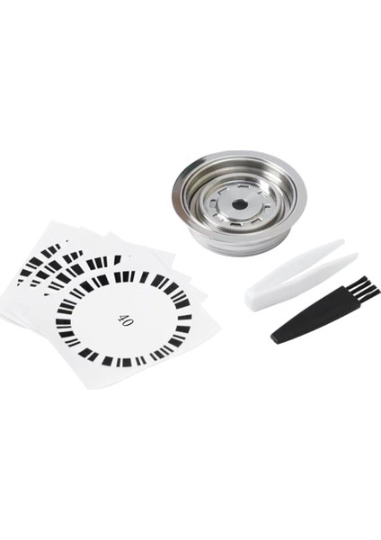 Vertuoline Vertuo Next Pop Makinesi Için Yeniden Kullanılabilir Kapsül Adaptörü 40ML Nespresso Kahve Kapsül Pod'ları ile Uyumlu (Yurt Dışından)