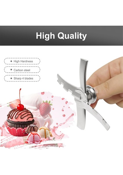 Ninja Creami NC300 Serisi Dondurma Makineleri Için Yedek Kürek Bıçağı, Karıştırma Bıçağı Küreği NC301, CN305A, CN301CO (Yurt Dışından) indirimleri