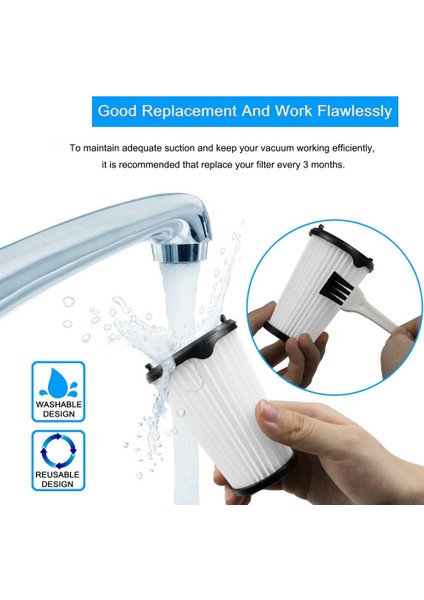 Electrolux Aeg AEF150 Için Filtre, Tüm Aeg Ergorapido Cx7-2 Modellerine Uygun CX7-2-45AN CX7-2-35FFP CX7-2-30GM CX7-2-45BM (Yurt Dışından) indirimleri