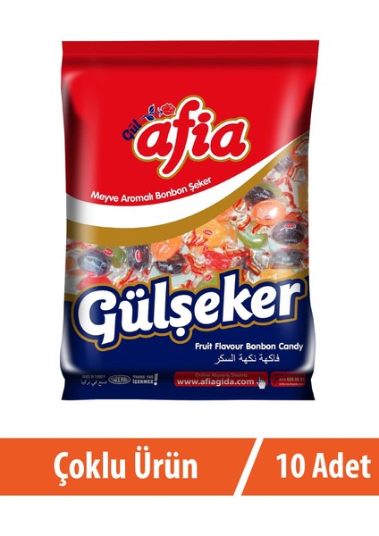 Gülşeker Karışık Meyve Aromalı Şeker 10X175 gr