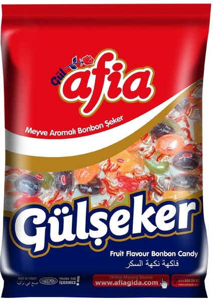 Gülşeker Karışık Meyve Aromalı Şeker 10X175 gr