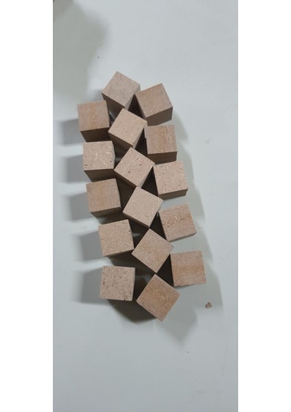 3 x 3 x 3 cm 32 Adet Mdf Küp Bloklar