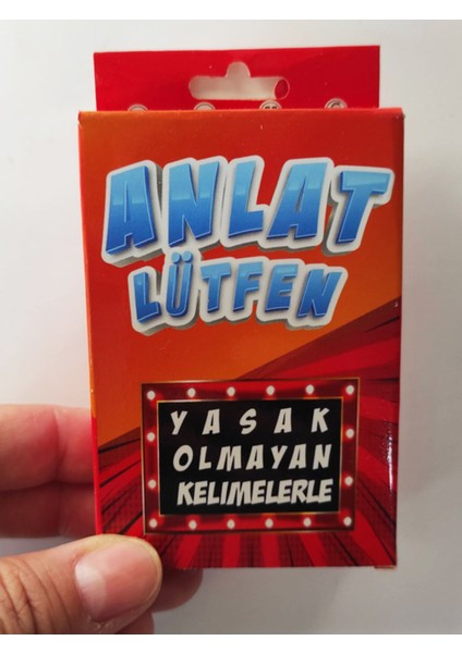 Yılbaşı Oyun Seti - Tombala ve Anlat Lütfeenn Sözcük Anlatmaca Kart Oyunu