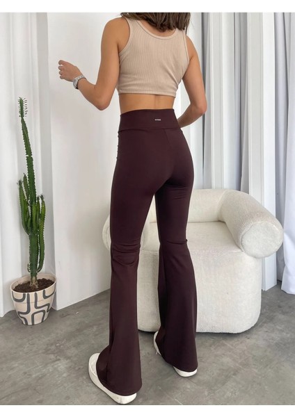 Modal Kumas Sardonlu Ispanyol Paca Tayt modelleri