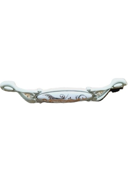 Miray 128 mm Metal Krem Kasa Beyaz Desenli / 5 Adet fiyatları
