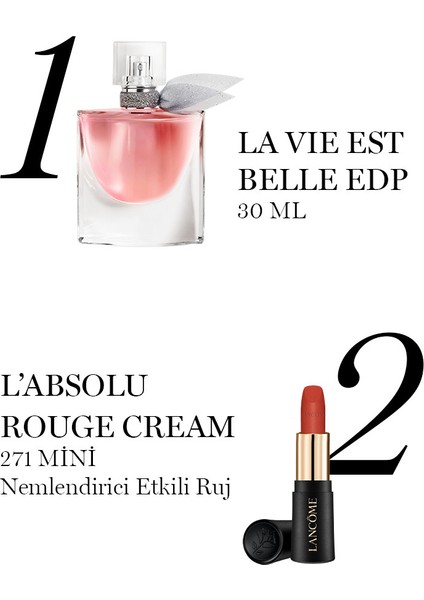 La Vie Est Belle & Absolu Rouge 7829999999196