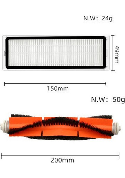 Xiaomi Vacuum Mop 2c Elektrikli Süpürge XMSTJQR2C Aksesuarları Için (Yurt Dışından)