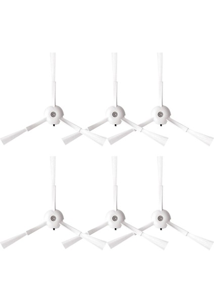 Roborock P10 Için 6 Adet Süpürme Makinesi Yedek Yan Fırçası (Yurt Dışından)