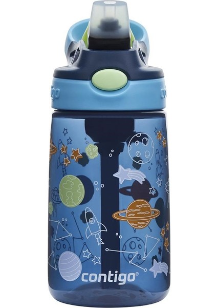 Gizmo Flip Pro Uzay Tritan Çocuk Suluğu 420 ml Lacivert