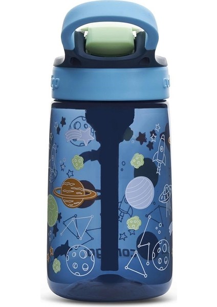 Gizmo Flip Pro Uzay Tritan Çocuk Suluğu 420 ml Lacivert