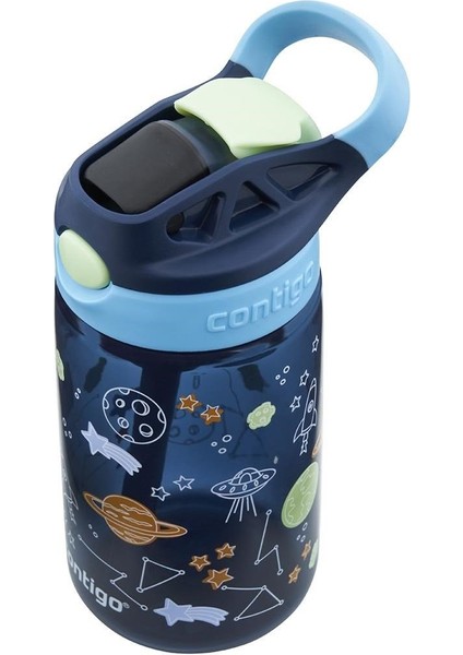 Gizmo Flip Pro Uzay Tritan Çocuk Suluğu 420 ml Lacivert