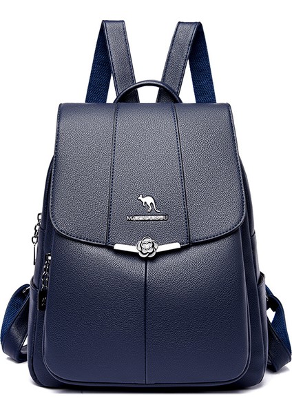 Kadınlar Için Şık ve Çok Yönlü, Büyük Kapasiteli, Hırsızlığa Karşı Korumalı Sırt Çantası (Yurt Dışından)