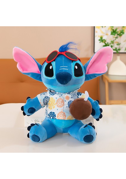 Çapraz Giyinme Hawaii Dikiş Peluş Oyuncak Dikiş Bebek Yastık Süsü 45 cm (Yurt Dışından)