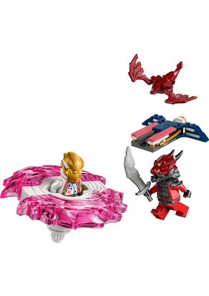 ® NINJAGO® Sora’nın Ejderha Spinjitzu Topacı 71824 - 6 Yaş & Üzeri Çocuklar için Yaratıcı Oyuncak Yapım Seti (56 Parça)