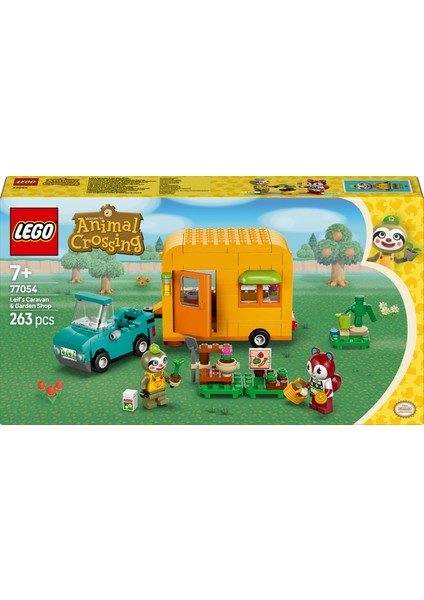 ® Animal Crossing™ Leif Karavan ve Bahçe Dükkanı 77054 - 7 Yaş & Üzeri Çocuklar için Yaratıcı Oyuncak Yapım Seti (263 Parça)