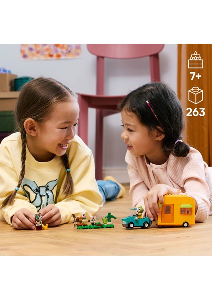 ® Animal Crossing™ Leif Karavan ve Bahçe Dükkanı 77054 - 7 Yaş & Üzeri Çocuklar için Yaratıcı Oyuncak Yapım Seti (263 Parça)