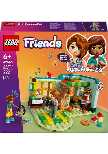 ® Friends Autumn’un Odası 42646 - 6 Yaş & Üzeri Çocuklar için Yaratıcı Oyuncak Yapım Seti (222 Parça)