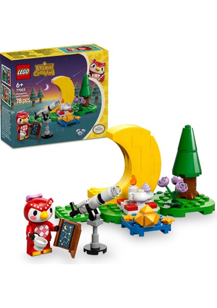 ® Animal Crossing™ Celeste ile Yıldız Gözlemleme 77053 - 6 Yaş & Üzeri Çocuklar için Yaratıcı Oyuncak Yapım Seti (78 Parça)