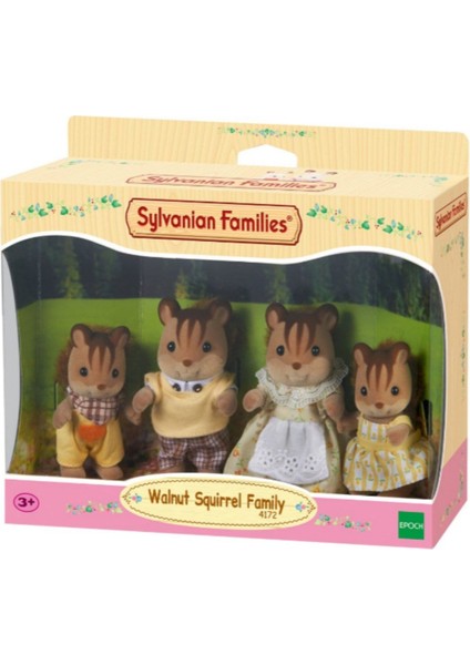 Sylvanian Families Sincap Ailesi - Walnut Squirrel Family