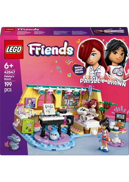® Friends Paisley'nin Odası 42647 - 6 Yaş & Üzeri Çocuklar için Yaratıcı Oyuncak Yapım Seti (199 Parça) modelleri
