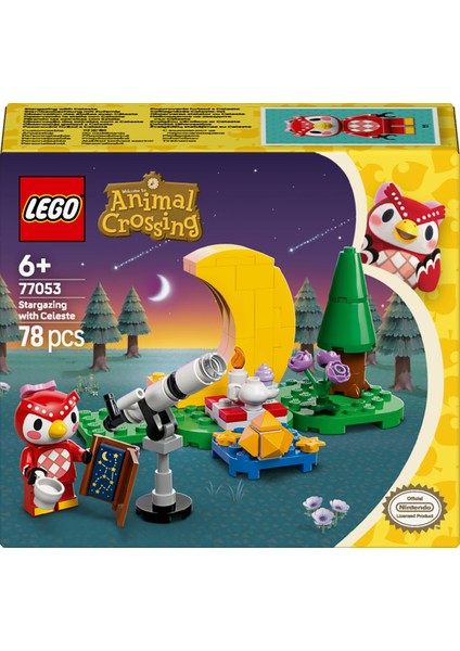 ® Animal Crossing™ Celeste ile Yıldız Gözlemleme 77053 - 6 Yaş & Üzeri Çocuklar için Yaratıcı Oyuncak Yapım Seti (78 Parça)