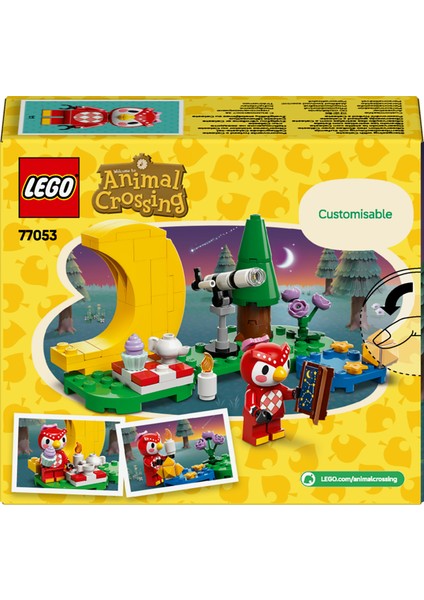® Animal Crossing™ Celeste ile Yıldız Gözlemleme 77053 - 6 Yaş & Üzeri Çocuklar için Yaratıcı Oyuncak Yapım Seti (78 Parça)