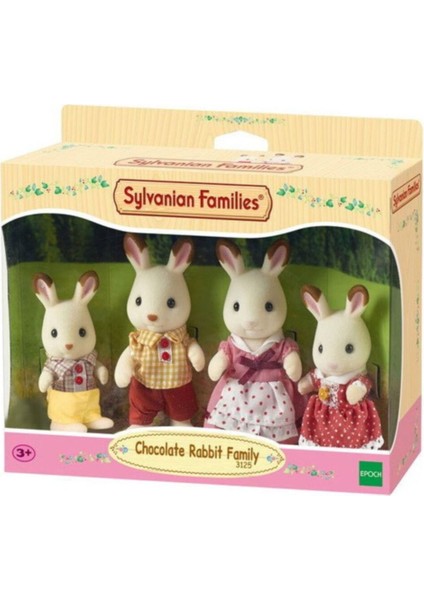 Sylvanian Families Çikolata Kulaklı Tavşan Ailesi 4150