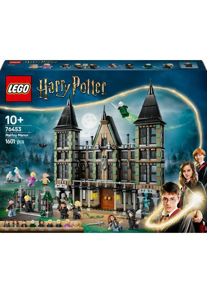 ® Harry Potter™ Malfoy Malikanesi 76453 - 10 Yaş & Üzeri Çocuklar için Yaratıcı Oyuncak Yapım Seti (1601 Parça)