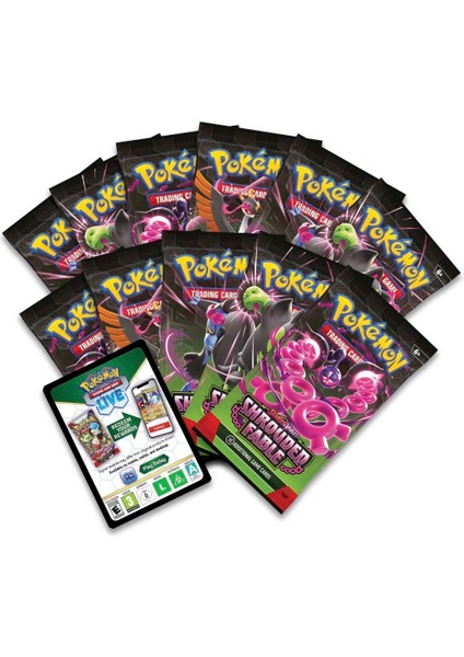 Pokemon Shrouded Fable Scarlet&vıolet Seri Oyun Kartı 4 Paket