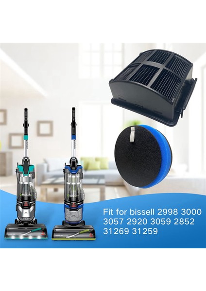 Adet Hepa Filtre Bissell 2999 3000 3057 2920 3059 2852 31269 31259 Elektrikli El Süpürgesi Yedek Parçaları (Yurt Dışından) fiyatları