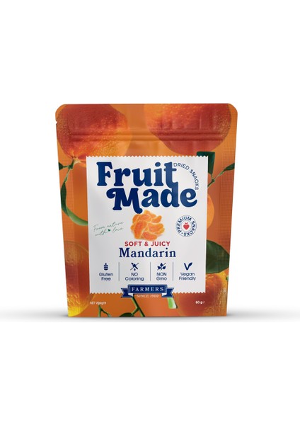 Kurutulmuş Mandalina - 50 G