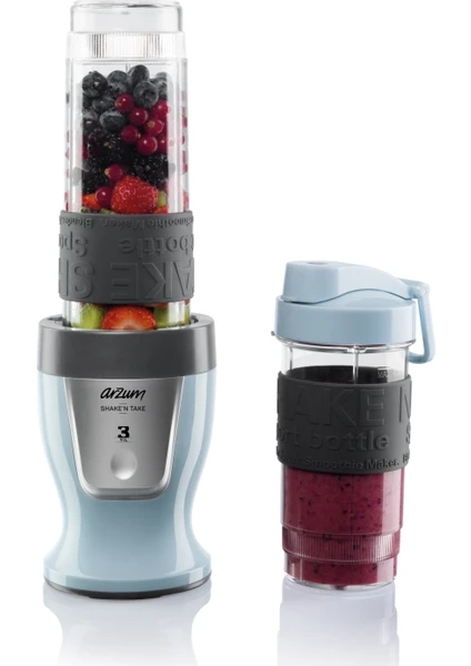 AR1032 Shake’N Take Kişisel Blender - Mavi (Misty)