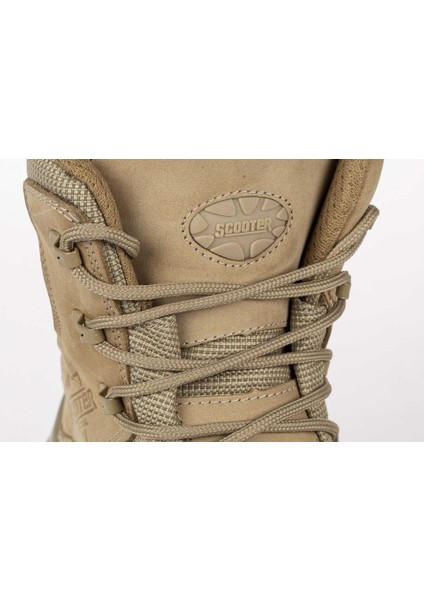 Scooter Deri Bej Erkek Tactical Bot P1491nbj fırsatları