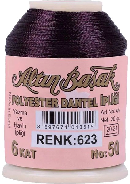 3 Adet Altınbaşak Oya ve Dantel Ipi 20 gr - Royaleks - No: 428 - 623 - 118