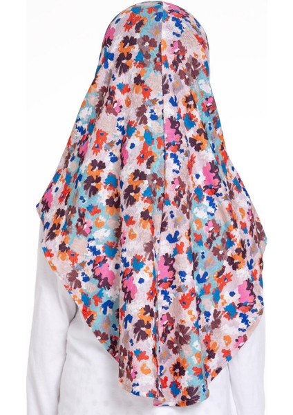 Bebe Mavisi Pratik Hazır Geçmeli Genç Tesettür Bone Jakar Desenli Hijab 2408_11 fırsatları