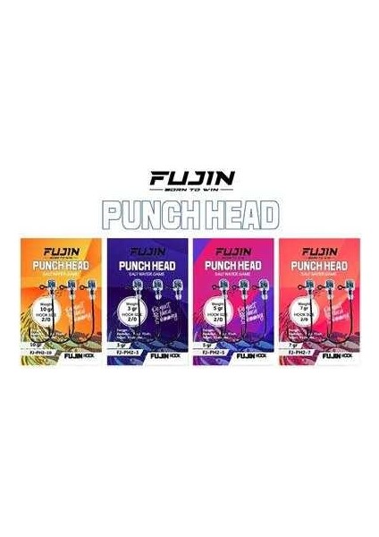 Punch Head Jighead Fj-Ph #2/0 10GR