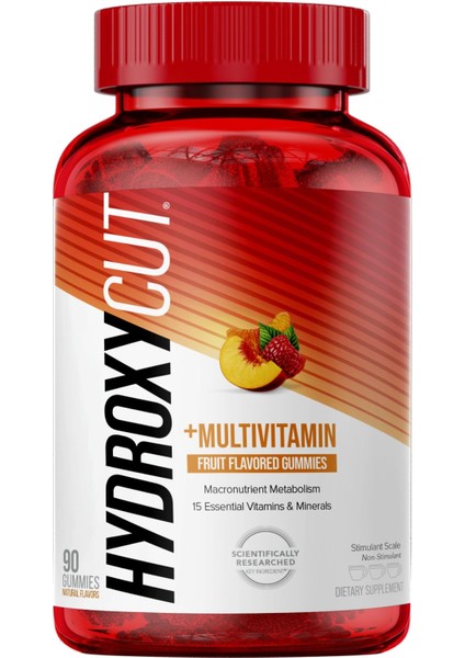 Hydroxycut Vitamin Gummies - 99% Caffeine Free 90 Gummies