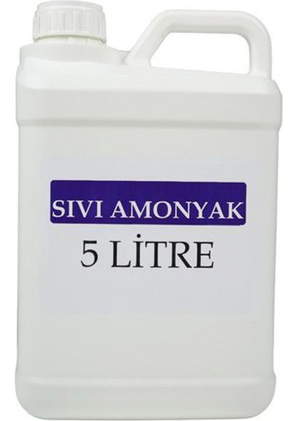 Amonyak Sıvı Amonyak %25 5 Lt