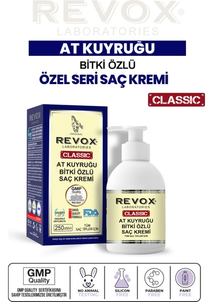 At Kuyruğu Bitki Özlü Özel Saç Bakım Kremi