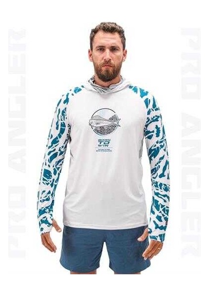 Pro Angler S24 Buff&hoodie Lambuka Green Xlarge (Xl)