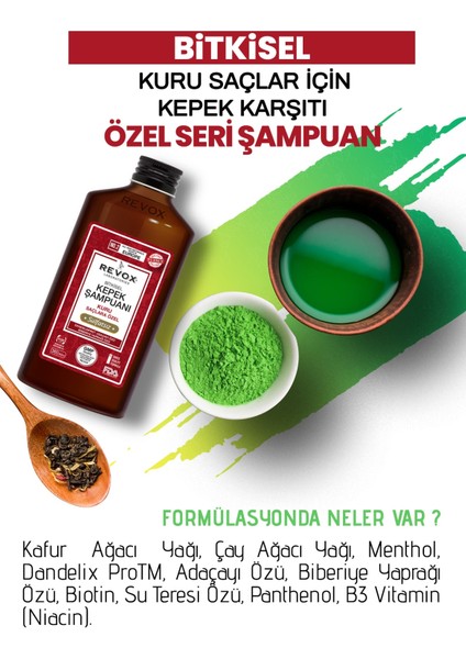 Bitkisel Şampuan Kuru Saçlar Için