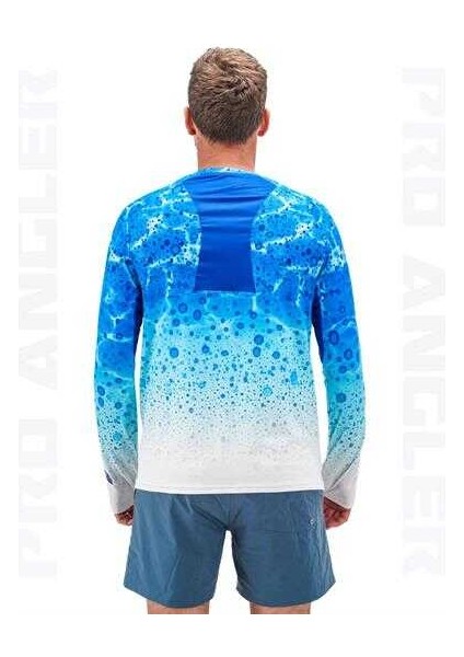 Pro Angler S24 T-Shirt Blue Ocean Large (L)