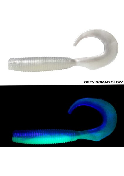 Bait Junkie 10CM Grub (5 Adet) Gp Chartreuse Uv-Standart