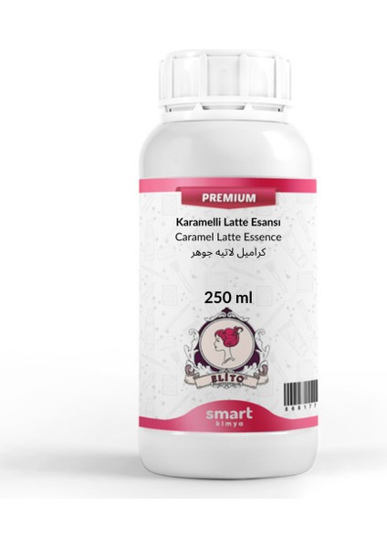 Premium Karamelli Latte Esansı 250 ml