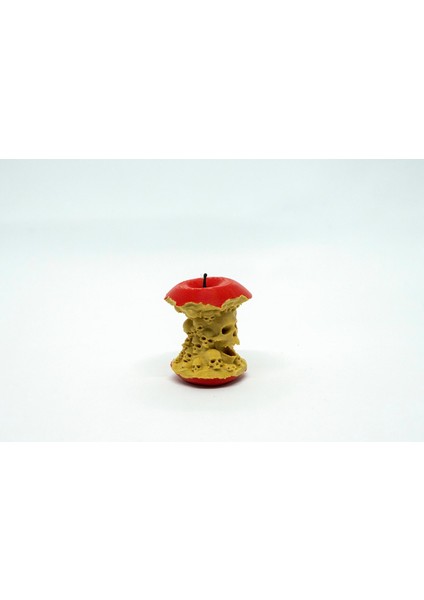 Çürümüş Kuru Kafa Elma 3D Model